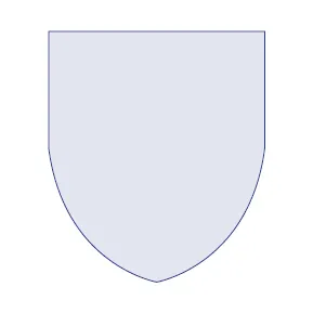 Bierdeckel in Wappenform OHNE RAND