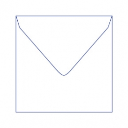 Briefumschlag  für quadratische Bierdeckel