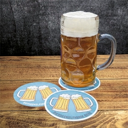 Maßkrug-Bierdeckel