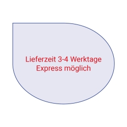 Bierdeckel in Tropfenform  OHNE RAND