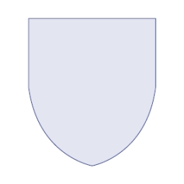 Bierdeckel in Wappenform OHNE RAND